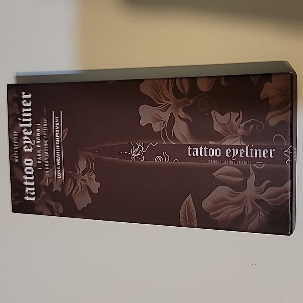 Makeup Depot Tattoo Long Wear High Pigment Waterproof Eyeliner, Dark Brown